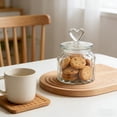 thumbnail image 3 of Tauxra 700ml Colored Glass Storage Jar For Kitchen Snacks Tea Dry Goods Storage, 3 of 6