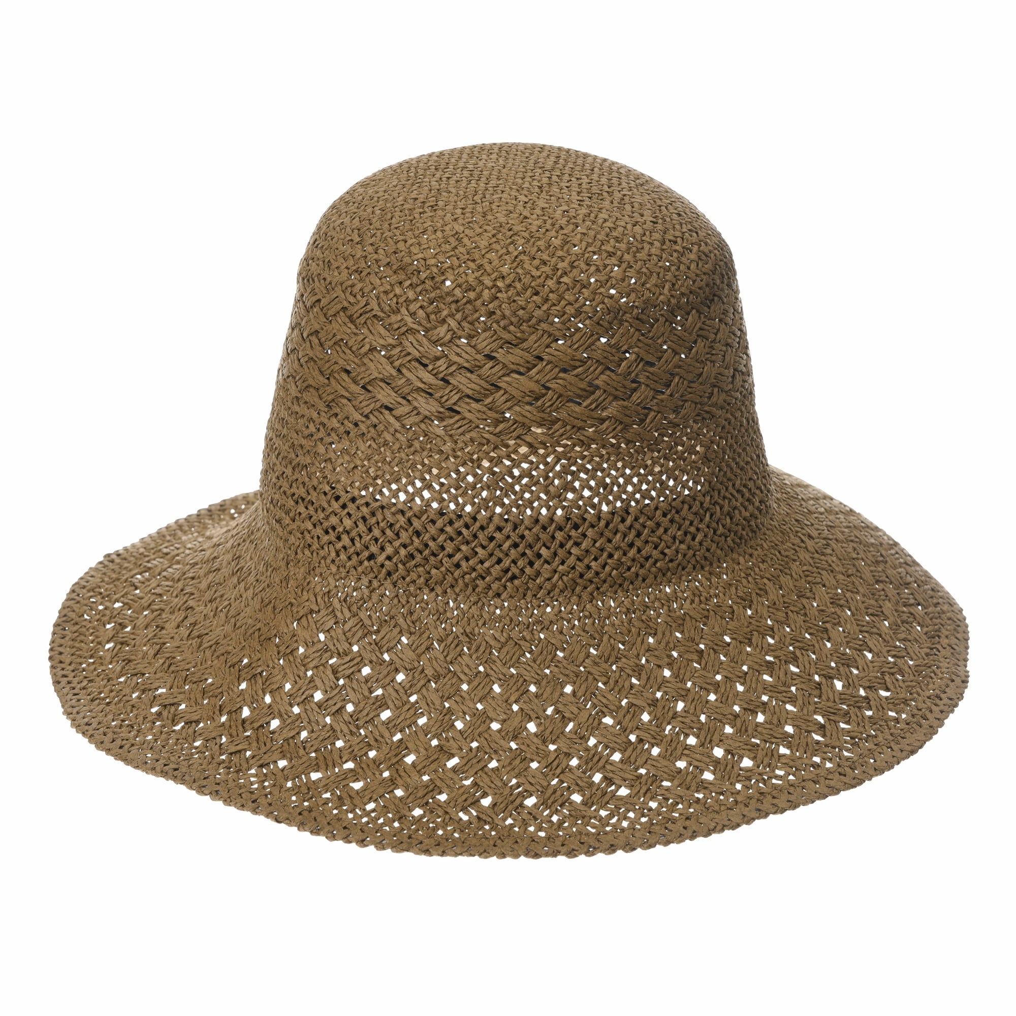 Collection XIIX Womens Color Expansion Fedora Hat 