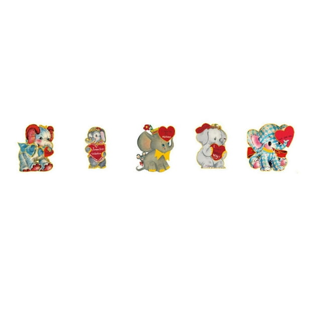 30 Sheets Animal Decals Horses Elephants Easy to Use Waterproof PET Bright Colors PET Animal Stickers for Scrapbook DIY