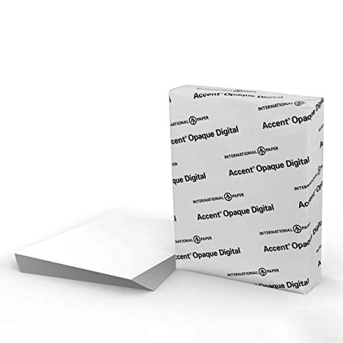 Accent Opaque White Printer Paper, 8.5x11 28lb Bond/70lb Text Copy Paper  – 500 Sheets (1 Ream) – Premium Computer Paper with Textured Vellum Finish