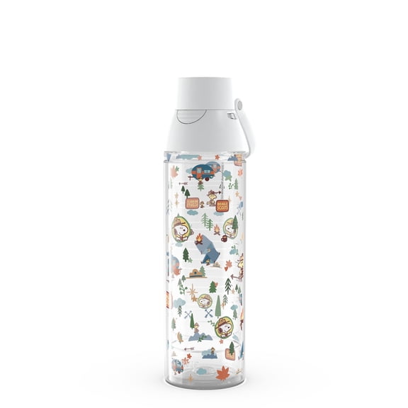 Tervis Venture Lite Peanuts - Beagle Scouts Camping Collage Made in USA Double Walled Insulated Tumbler Travel Cup Keeps Drinks Cold & Hot, 24oz Water Bottle, Classic