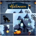 thumbnail image 3 of Halloween Theme Photography Background Portrait Photography Backdrops with Pumpkin Pattern, 3 of 7