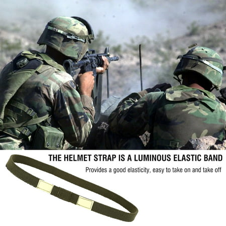 Helmet Reflective Bands,HURRISE Reflective Camo Strap Helmets Band for M1 M88 MICH Military