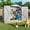 White, variant on Vigo huseeo 6x3.6FT Outdoor Storage Shed with Window, Metal Tool Shed for Backyard, Garden (Gray)