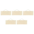 thumbnail image 4 of Monyance Hanging Wood Sign 5Pcs Unfinished Hanging Wood Sign Durable Blank Wooden Plaque for DIY Craft(9.84X3.94X0.12Inches), 4 of 10