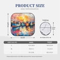 thumbnail image 3 of Fotbe Colorful Fishing Boats 2-Piece Car Windshield Sun Shade | Sun Blocker for Car Windshield | Foldable Automotive Interior Accessories for Sun Protection-Small, 3 of 6