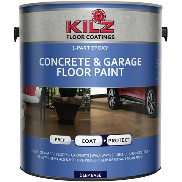 KILZ 1Part Epoxy Concrete and Garage Floor Paint, Gallon