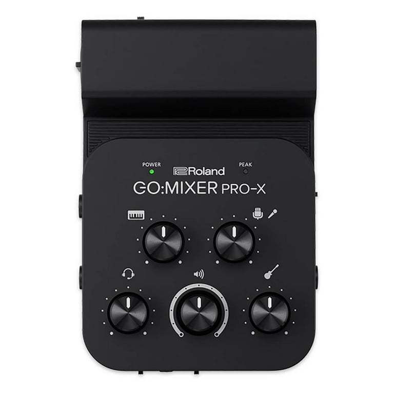 Vivitar Audio Mixer, Multiple Sound Pads & Effects for Vlogging, Black