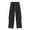 Black, variant on Men's Summer Loose Street Casual Pants Comfortable Breathable Lightweight Stylish Outdoor Travel Relaxed Fit Big and Tall Relaxed Fit Pants Men's Adjustable Waist