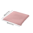 thumbnail image 3 of Yhmxh Room Decor-Seat Cushion Chair Cushions Rocking Chair Cushion Solid Colour Linen Memory Cushion Chair Cushion Student Stool Cushion Buttock Cushion Breathable Sedentary Dining Chair Cushion, 3 of 6