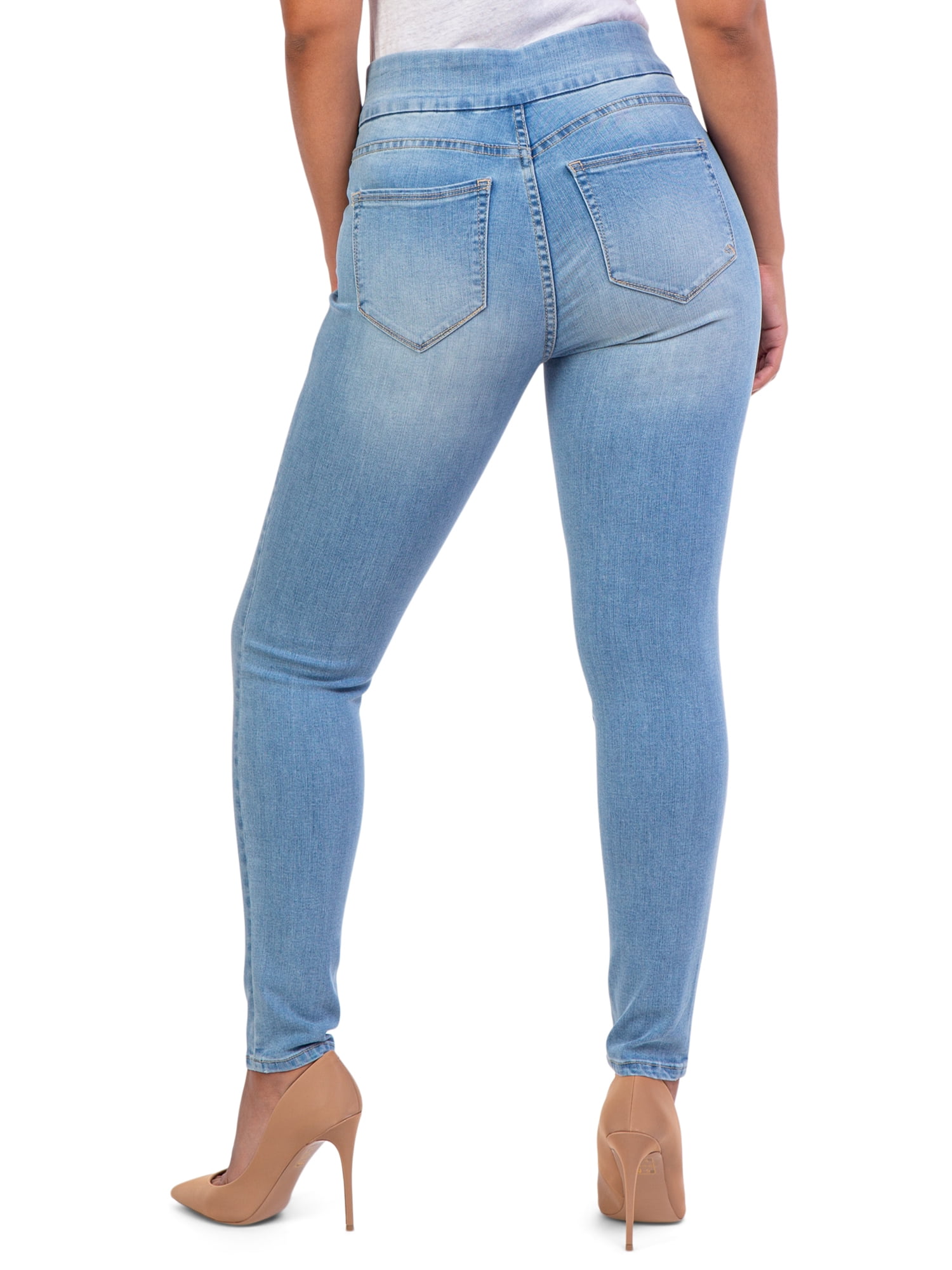 Jordache Women's and Women's Plus Curvy High Rise Jeggings, 30” Inseam,  Sizes XS-XXXL - Walmart.com