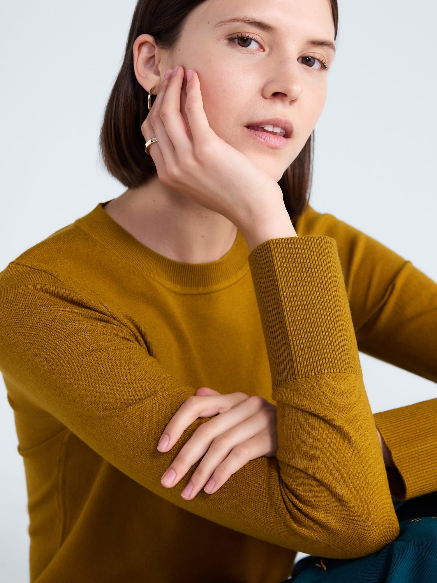 Free Assembly Women's and Women's Plus Cozy Yarn Crewneck Sweater, Midweight, Sizes XS-4X