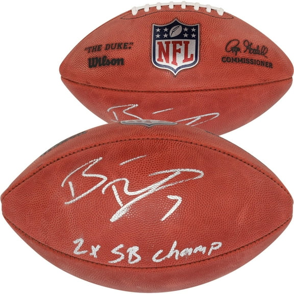 Ben Roethlisberger Pittsburgh Steelers Autographed Duke Full Color Pro Football with "2X SB Champ" Inscription - Fanatics Authentic Certified