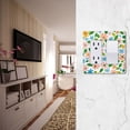 thumbnail image 5 of Yayeee Rocker Switch Wall Plate 3-Gang 6.5"x4.6" Home Decorative Outlet Cover, Retro Blue Floral, 5 of 6