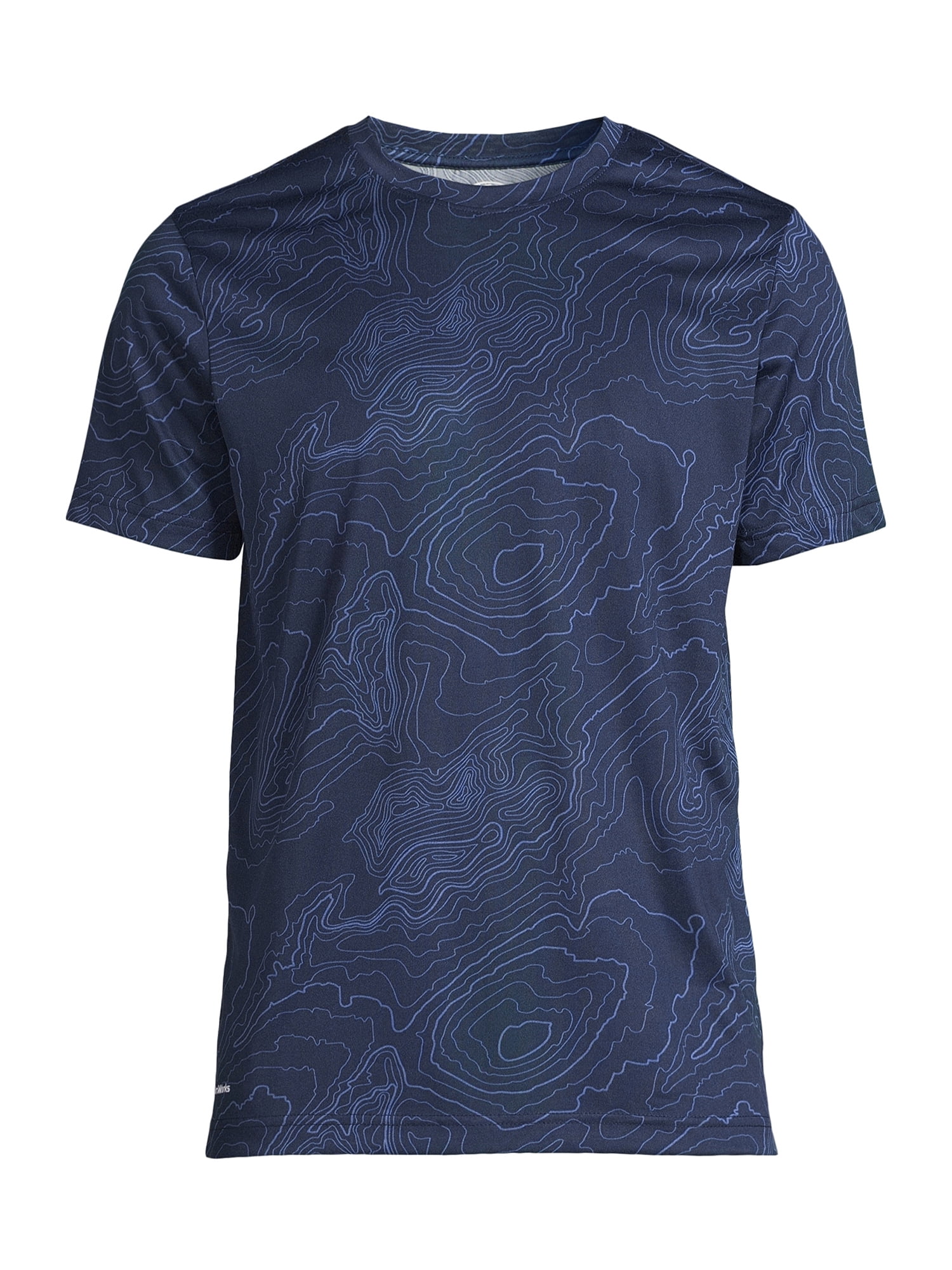 Athletic Works Men’s & Big & Tall Men’s Active Performance Jersey Tee Shirt, Sizes XS-5XL