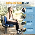 thumbnail image 2 of Reclining Stadium Seat Waterproof 6-Position Outdoor Bleacher Chair, 2 of 7