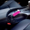thumbnail image 2 of Unique Bargains Silicone Handbrake Boot Case Protector Decor Cover Pink for Car Vehicle, 2 of 3