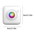 thumbnail image 2 of Dsseng Mini Printer Sticker Thermal Printer  Bluetooth Portable Phone Print Pods Sticker Maker for Pictures  Photos  Journals  DIY  Compatible with Phone, 2 of 5