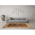 thumbnail image 3 of Ahgly Company Indoor Rectangle Oriental Brown Traditional Area Rugs, 5' x 7', 3 of 4