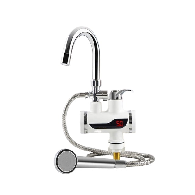 Kitchen Water Heater Cold Heating,Faucet Instantaneous Water Heater Tap Instant Hot,Water Faucet Heater With Shower Head ,Built To Last