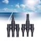 thumbnail image 5 of Conector de Panel Solar ANGGREK, Conector de Rama Solar Resistente A Alta humedad, IP67 Impermeable A Prueba de polvo, 30A, 1 Par Para Cables 10-14 AWG, 5 of 7