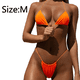 thumbnail image 2 of Tanga Bikini Sheer Straps Cheeky Brazilian Micro Tanga Bikini Traje de baño Mujer Sexy Sin línea de bronceado Traje de baño MFZFUKR CPB-DE-WX358-8, 2 of 5