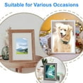 thumbnail image 5 of 6pcs Photo Frame Stands, EEEkit Self-Adhesive 5.1''/7.3'' Frame Backs for Tabletop Shelf, 5 of 6