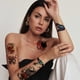 thumbnail image 4 of Kit de pegatinas de tatuajes temporales de 20 hojas, pegatinas de tatuaje para niñas y adultos, belleza, 4 of 5