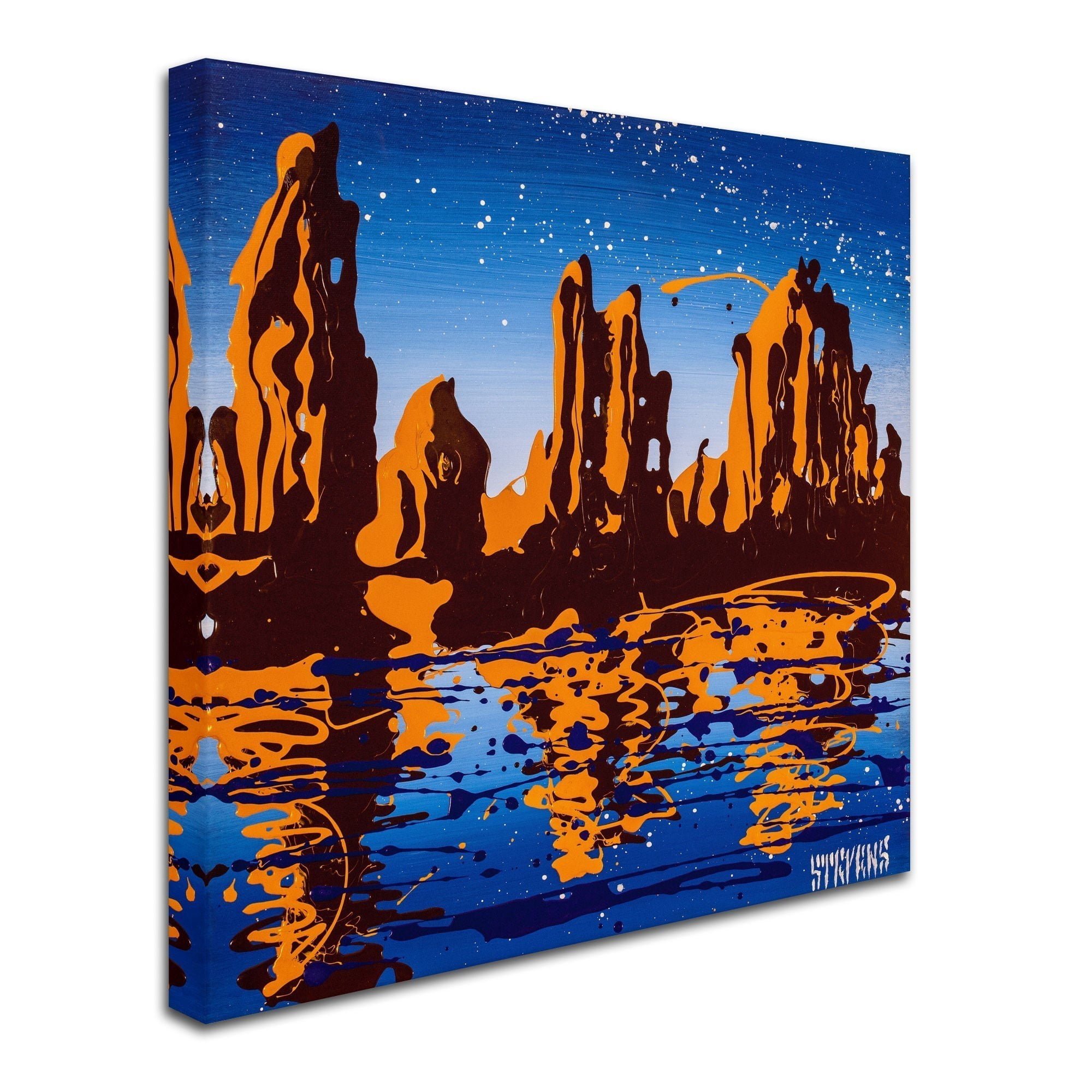 Trademark Fine Art "Lake Powell 02" Canvas Art by Roderick Stevens