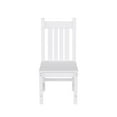 thumbnail image 3 of WestinTrends Malibu 6-Piece Outdoor Patio Dining Set Outdoor Table and Bench Chair Set, White, 3 of 6
