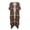 Colorful Floral, variant on HELLHERO Breathable Bathing Suit Cover Up for Beach Party Polyester Flowy Long Kimono Swimsuit Cover Up Flame Wolf