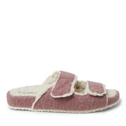 Dearfoams Women's Margo Double Band Molded Footbed