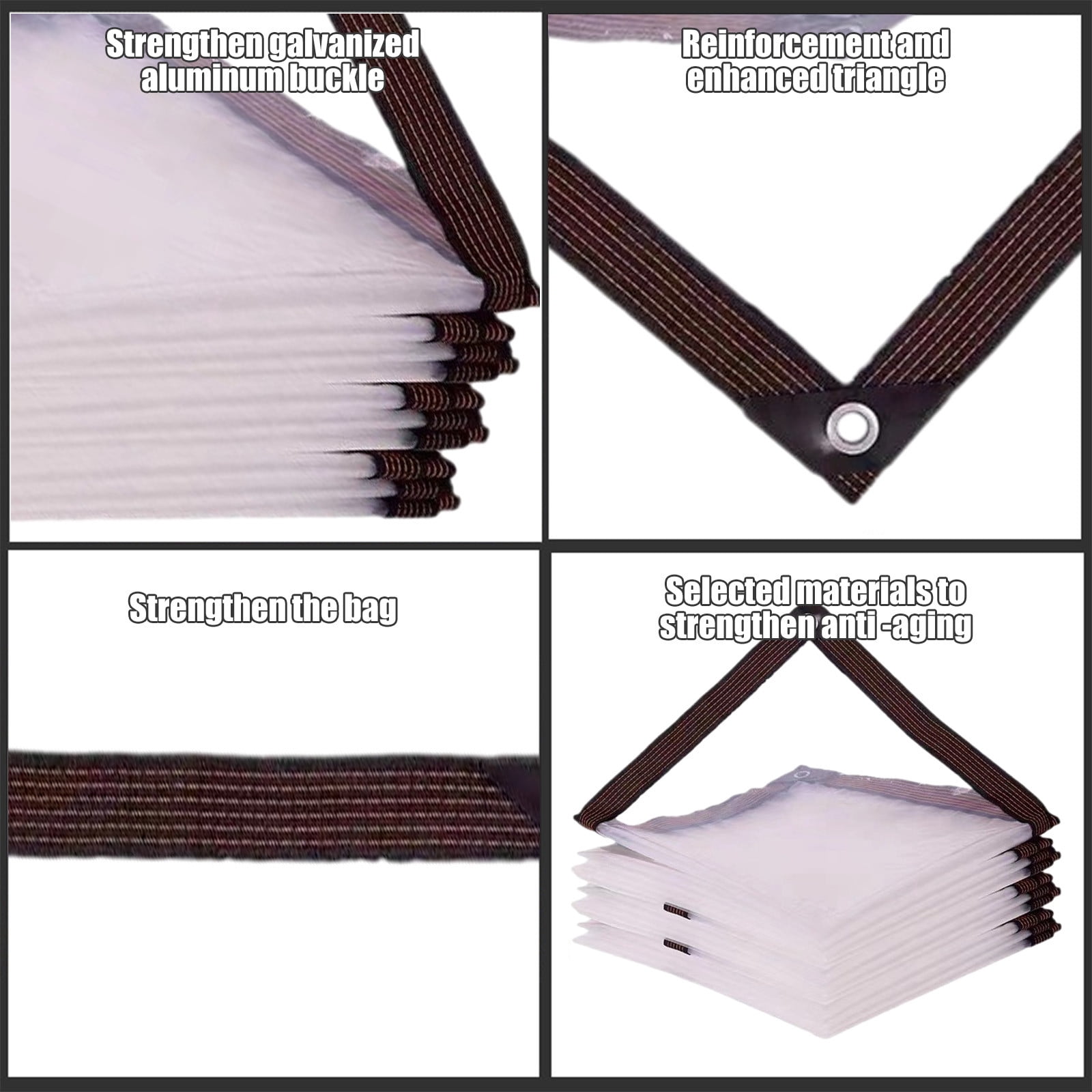 Dvumao Sun Shades Outdoor Patio, Shade Cloth Sunblock Mesh Cover Taped With Grommets Sun Net Greenhouse Film For Pergola s Greenhouse Gardens Patio, Mom Gifts