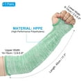 thumbnail image 2 of Cut Resistant Sleeve, Arm Safety Protectors Sleeves with Thumb Hole Level 5 Protection Forearm Guard, 2 of 5