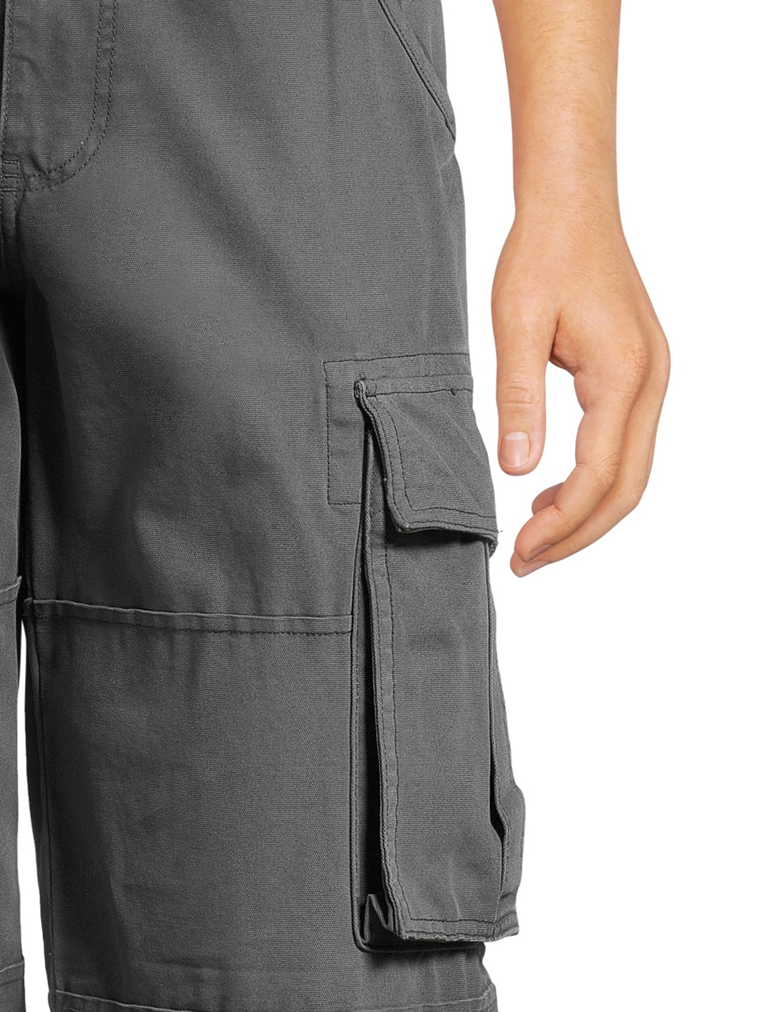 No Boundaries Men's Wide Cargo Pants, Sizes 28-42