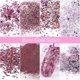 thumbnail image 3 of Brillo de lentejuelas para decoración de uñas, 8 cajas/juego de escamas de uñas rosadas de oro rosa, purpurina de uñas mezclada colorida para diseño de uñas, arte de uñas con purpu, 3 of 5