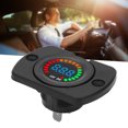 thumbnail image 3 of Car Voltage Gauge, LED Display Portable Fire Prevention Intelligent Chip Car Digital Voltmeter  For Ships For Buses For Trucks, 3 of 8