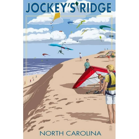 Chair Companies In North Carolina Jockey's Ridge Hang Gliders and Kite Flyers - Outer Banks, North Carolina Print Wall Art By Lantern Press ()