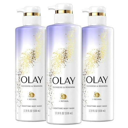 Olay Retinol Body Wash 17.9 fl oz, 3-pack