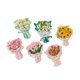 thumbnail image 1 of Ramo de flores de resina 3D con imanes para nevera, juego de 6, 1 of 2