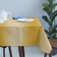 thumbnail image 4 of Yellow Ombre Table Cloth Waterproof Tablecloths, Farmhouse Yellow Gradient Modern Art Tablecloth Dining Table Cover for Kitchen Party Tabletop Outdoor, Rectangle Tablecloth 60x120 Inch, 4 of 9