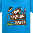 thumbnail image 4 of Inktastic Gone Fishing with My Grandpa Youth T-Shirt, 4 of 5