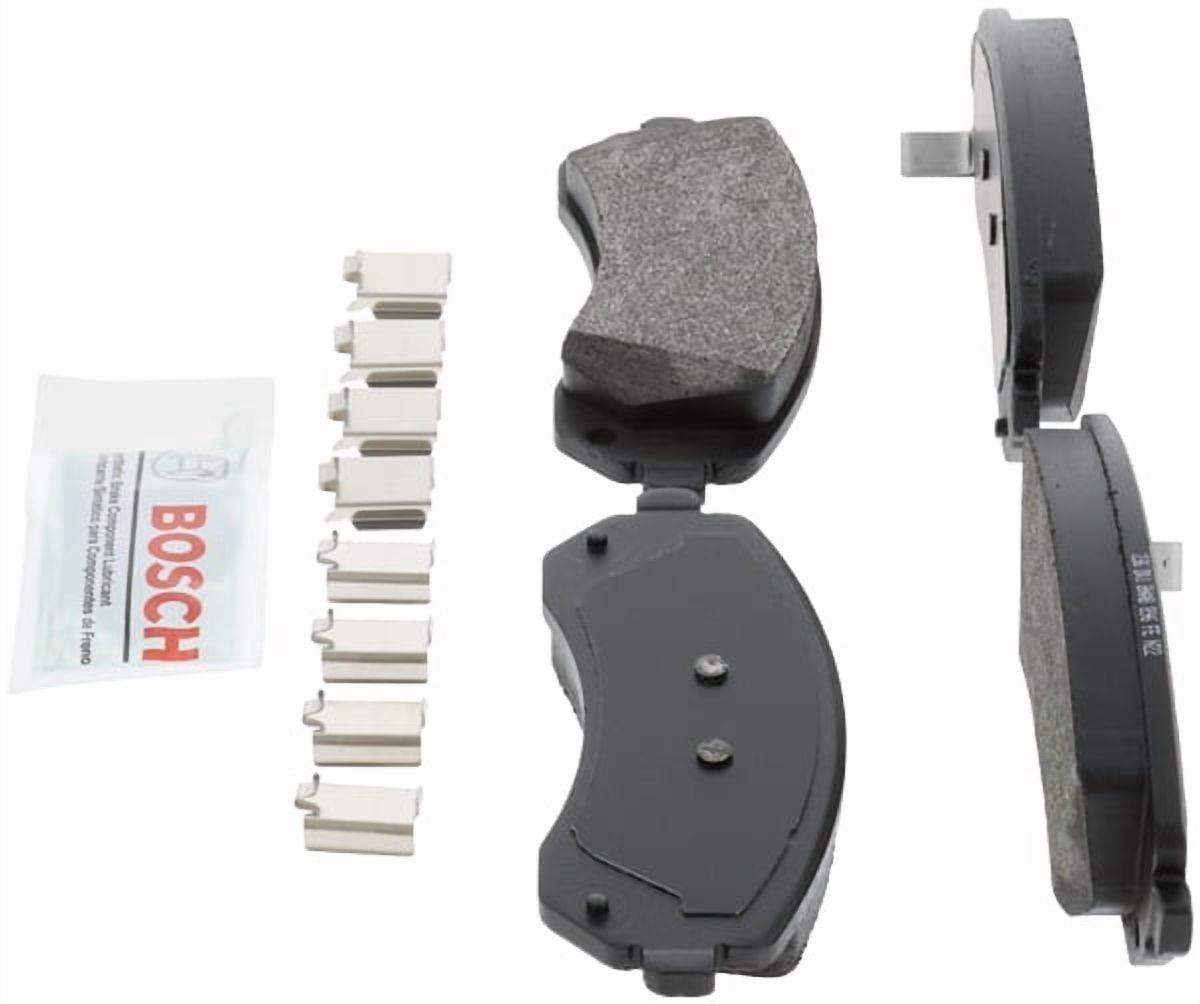Bosch BE844H Bosch Blue Semi-Metallic Brake Pads with Hardware