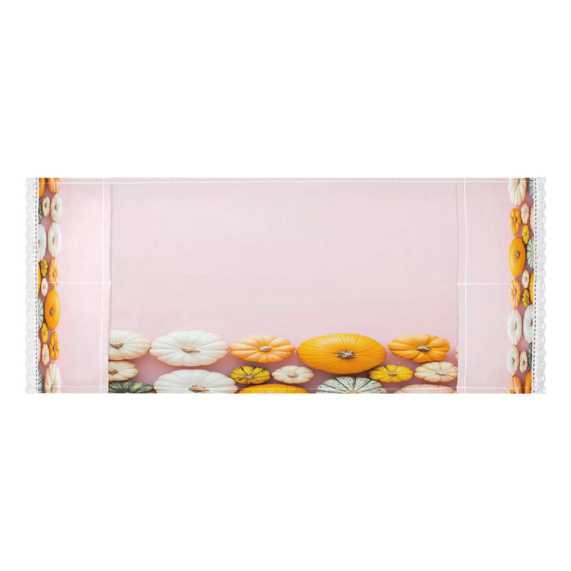 Small PumpkinsWasher and Dryer Covers Dust-Proof and Oil Resistant Fridge Cover with 4 Storage Pockets Washing Machine Top Cover for Laundry Kitchen Home 51.2 x 22 In