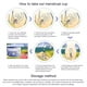 thumbnail image 4 of Copa menstrual reutilizable para copas menstruales femeninas Suministros suaves para mujeres (transparente, L), 4 of 5