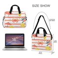 thumbnail image 3 of FORMRS 16" Laptop Bag Carrying Sleeve Case with Handle Travel Shoulder Briefcase, Striped Crab, 3 of 8