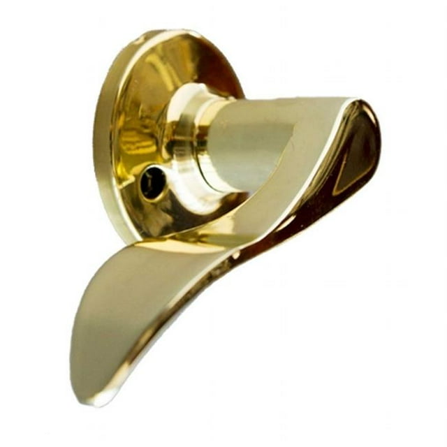 Design House 726976 Bouton de Porte Factice Main Gauche&44; Laiton Poli