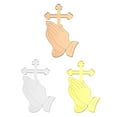 thumbnail image 6 of Necvior 5pcs Praying Cross Acrylic Cake Toppers Children Girl Boys Birthday, 6 of 8