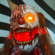 Haunted Hill Farm Haunted Hill Farm 6.9 ft. Motion-Activated I Scream Clown Halloween Animatronic by Tekky, HHSCREAMCLWN-1FLSA
