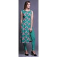 thumbnail image 4 of Bimba Kurta Sans Manches Imprimée Kurti Droite pour Femmes Vêtements d'Été Indiens, 4 of 6